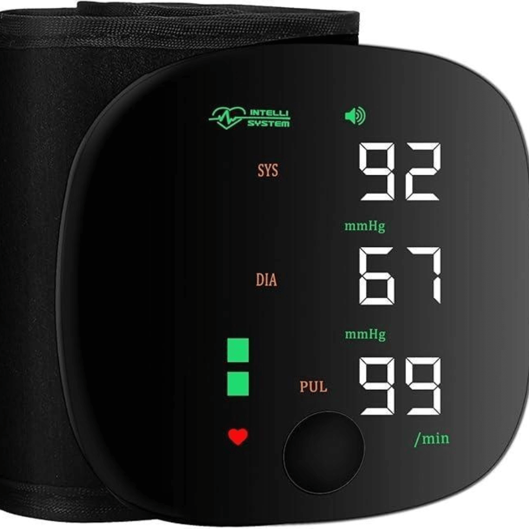Wrist Blood Pressure Monitor Led Display & Touch Screen - Zavhi.com