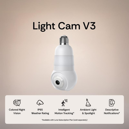 Light Bulb Security Camera