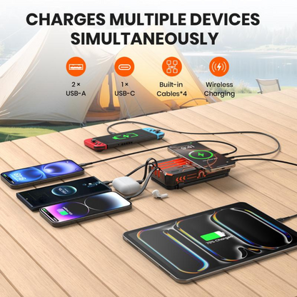 48000mAh Solar Charger Power Bank