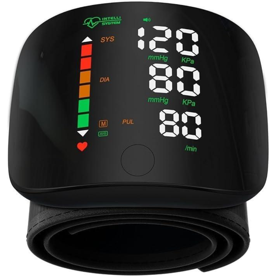Wrist Blood Pressure Monitor Led Display & Touch Screen