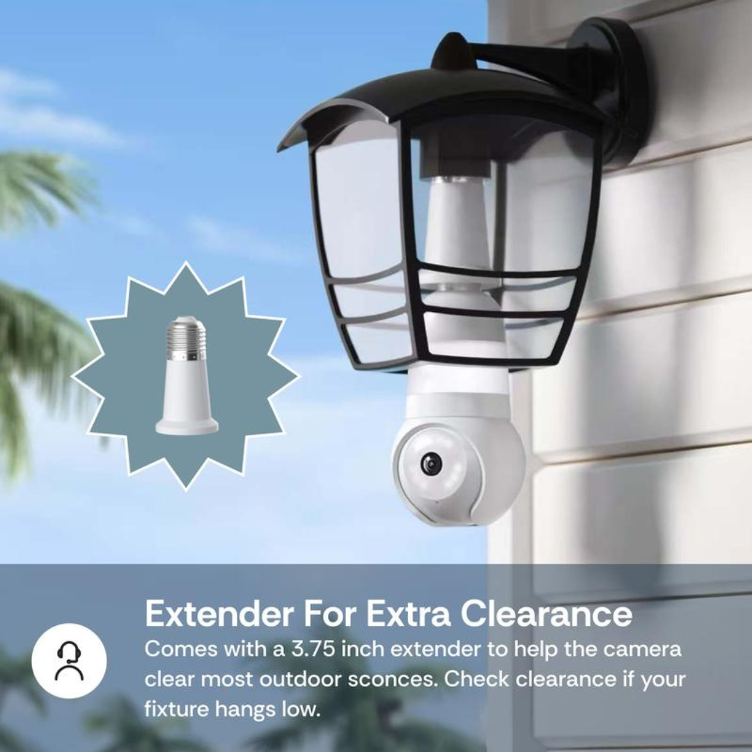 Light Bulb Security Camera